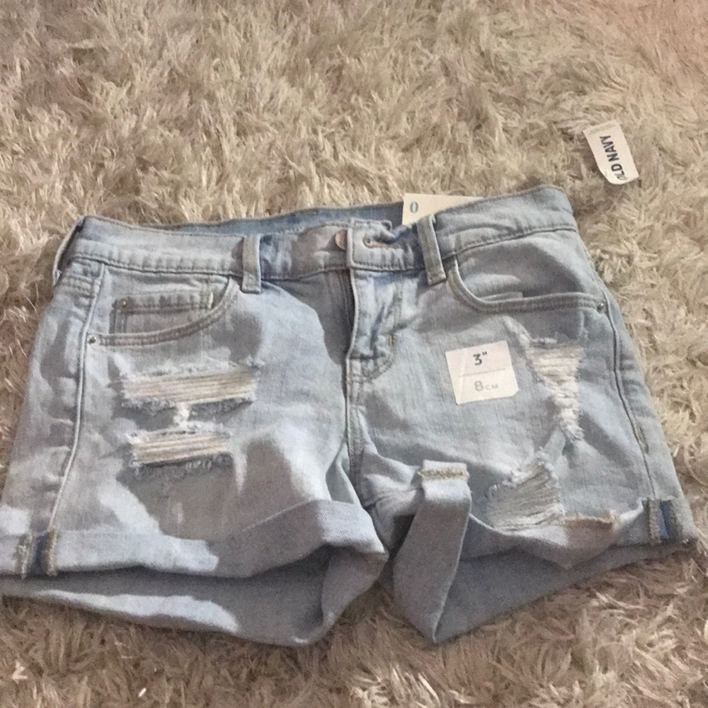 Jean shorts from old navy